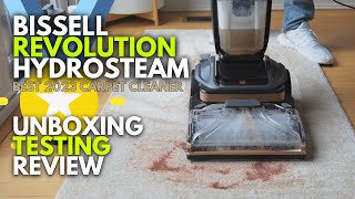 BISSELL Revolution HydroSteam Why its the BEST Carpet Cleaner [upl. by Aleahc]