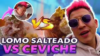 CEVICHE PERUANO VS LOMO SALTADO😱 🇵🇪 [upl. by Justina]