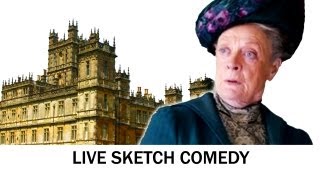 Downton Abbey sees trailer  Live Sketch Comedy [upl. by Ciardap601]