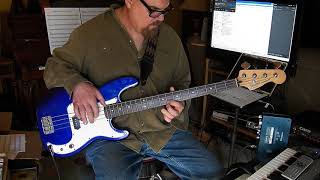 Blue Trane Bass Cover Thanks Fusilli Jerry [upl. by Lemor926]