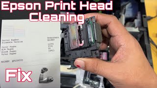 Epson Print Head CleaningL3110L3210L3150L5290L120L121 [upl. by Najib]