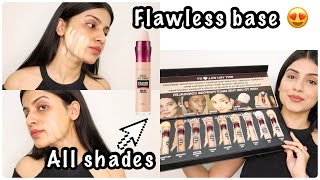 HOW TO APPLY CONCEALER  Achieve Flawless Base Makeup Using Maybelline Instant Age Rewind Concealer [upl. by Joelynn]