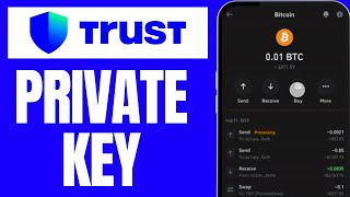 How to find Trust Wallet Private Key easy [upl. by Omlesna99]