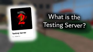 What is the MM2 testing server [upl. by Siroval680]