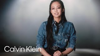 On Set with JENNIE  Calvin Klein Fall 2023 Campaign [upl. by Nagey346]