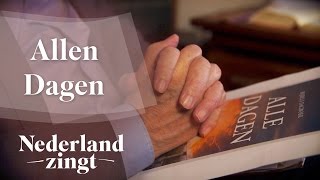 Nederland Zingt ds Arie van der Veer over Allen Dagen [upl. by Ahsenid]