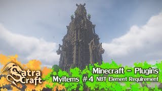 Minecraft  Plugins Myitems 4 NBT Element Requirement [upl. by Marya]