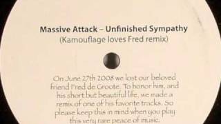 Massive Attack  Unfinished Sympathy Kamouflage loves Fred remix [upl. by Drescher]