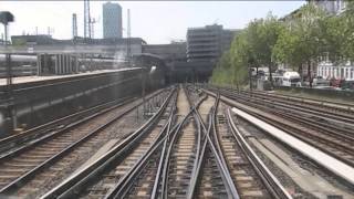 Führerstandsmitfahrt SBahn Hamburg S31S1 Berliner Tor  Altona  Friedrichsberg [upl. by Beckman]