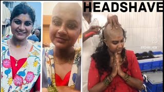 Tirupati headshave ❤️🙌🙏  Indian girl full headshave  Razor shave  temple headshave  headshave [upl. by Ha]