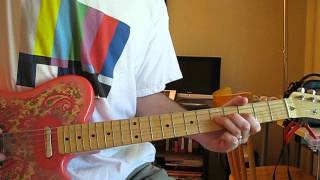 Hurdy Gurdy Man electric guitar part  Donovan [upl. by Jaquelin]