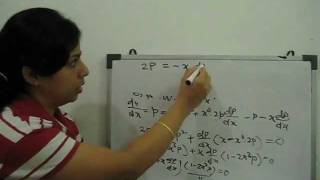 first order higher degree differential equation  part 1 [upl. by Edik700]