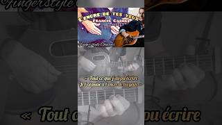 L’encre de tes yeux  Francis Cabrel  Fingerstyle Guitar Arrangement [upl. by Eelyek]