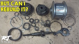 Shimano Nexus 8 Speed Hub Reassembly  Putting It Back Together [upl. by Auhso]