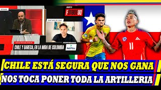 HABLA PRENSA COLOMBIANA DEL PARTIDO ANTE CHILE ESPN F90 NECESITAMOS GANAR [upl. by Yniar]