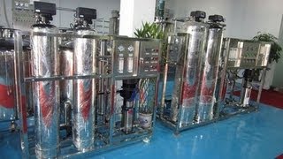 water treatment system Reverse osmosis underground water purification equipment RO Filter purifier [upl. by Benoite594]