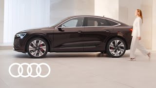 Uncover the future  The fully electric Audi Q8 etron models [upl. by Jamnis]