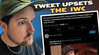 Tweet Upsets Internet Wrestling Community  Reacting to Samantha Irvin Tweet  Wrestling Commentary [upl. by Maddox]