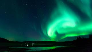 Footage Background Iceland Aurora [upl. by Heywood537]