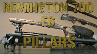 Remington 700 build E6 Pillar bedding Boyds stock [upl. by Leibrag893]