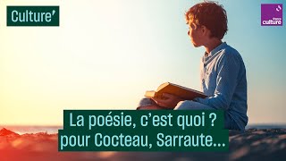 La poésie cest quoi  Pour Cocteau Sarraute Senghor [upl. by Norman]