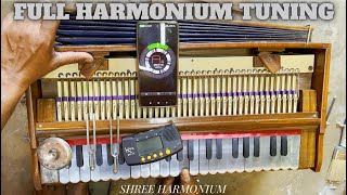 How to Tune Harmonium  Full Step by Step Harmonium 440hz Tuning Tutorial  SHREE HARMONIUM [upl. by Casteel]