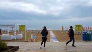 Beautiful Jesolo Beach in Italy [upl. by Onstad]