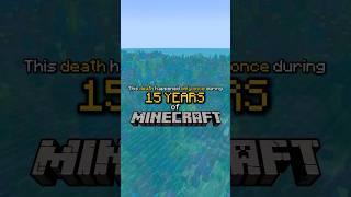 RAREST Death in Minecraft 000001 [upl. by Nsaj]