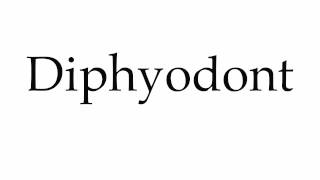 How to Pronounce Diphyodont [upl. by Otilopih420]