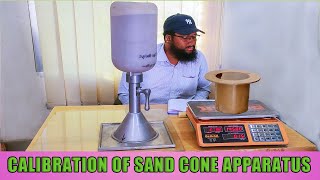 Calibration of Sand cone Apparatus [upl. by Somisareg]