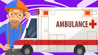 Ambulance Song  Educational Songs For Kids [upl. by Percy559]