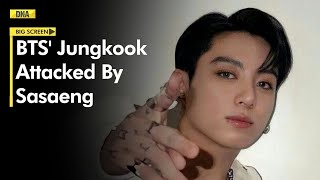 BTSs Jungkook Gets Attacked By Sasaeng Fan At Airport Saved By Bodyguards [upl. by Adlai]