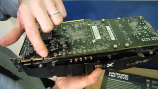 Sapphire HD 7970 OC 3GB Video Card With TwinX Cooler Unboxing amp First Look Linus Tech Tips [upl. by Edia929]