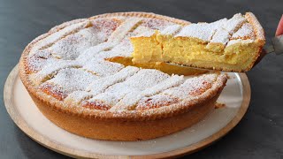 CROSTATA con Crema di Ricotta ricetta della Nonna Tradizionale [upl. by Anazraf]