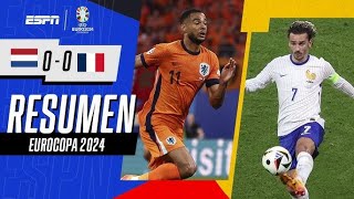 Países Bajos vs Francia 00 Resumen  Eurocopa 2024 [upl. by Rosie858]