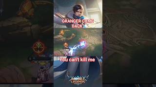 Granger  you cant kill me mobilelegends bassmusic mlbb basssong smackthatsong shorts ml [upl. by Yonit]