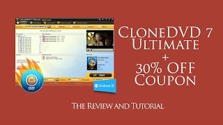 CloneDVD 7 Ultimate Review  30 Off Coupon [upl. by Juno]