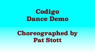 Codigo  Line Dance Dance Demo [upl. by Teemus]