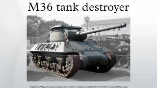 M36 tank destroyer [upl. by Tyne]