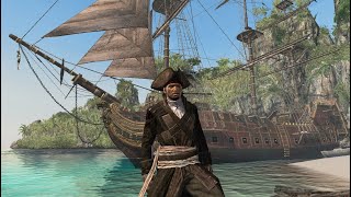 Captain Jack Sparrow  Blackbeard  Queen Annes Revenge Mod  AC 4 Black Flag [upl. by Bowyer]