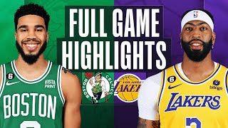 CELTICS at LAKERS  NBA FULL GAME HIGHLIGHTS  December 13 2022 [upl. by Nike]