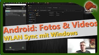 Android Bilder und Videos auf Computer über WLANNetzwerk synchronisieren [upl. by Upshaw]