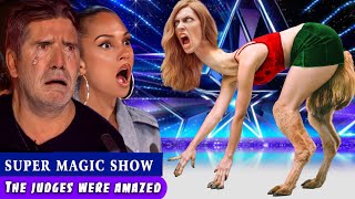 Golden Buzzer Sacred Rianas SpineChilling Magic Stuns Judges on Americas Got Talent 2024 [upl. by Obola]