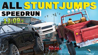 The Sub 30 Minute Dream GTA V Stunt Jump Speedrun Saga 7 [upl. by Dorcia]