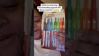 Momma said stop discriminatingcomedy mom sharpie fyp youtube funny shorts [upl. by Ahsieyk]