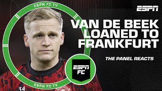 Man United loans Donny van de Beek to Eintracht Frankfurt He’s been an AFTERTHOUGHT  Burley [upl. by Andromede]