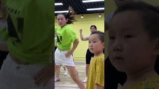 Cute son watching his Chinese mom exerciseCute son is awesome dance diet funny fasterwaytofat [upl. by Citarella]