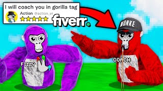 I Hired a Gorilla Tag Coach on Fiverr [upl. by Lucilla]