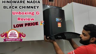 HINDWARE auto clean chimney unboxing amp review [upl. by Ahsiener]