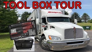 SNAP ON REPO TOOL BOX TOUR [upl. by Ynnhoj]